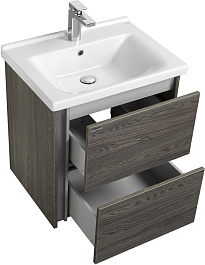 Акватон Тумба с раковиной Стоун 60 грецкий орех – фотография-4